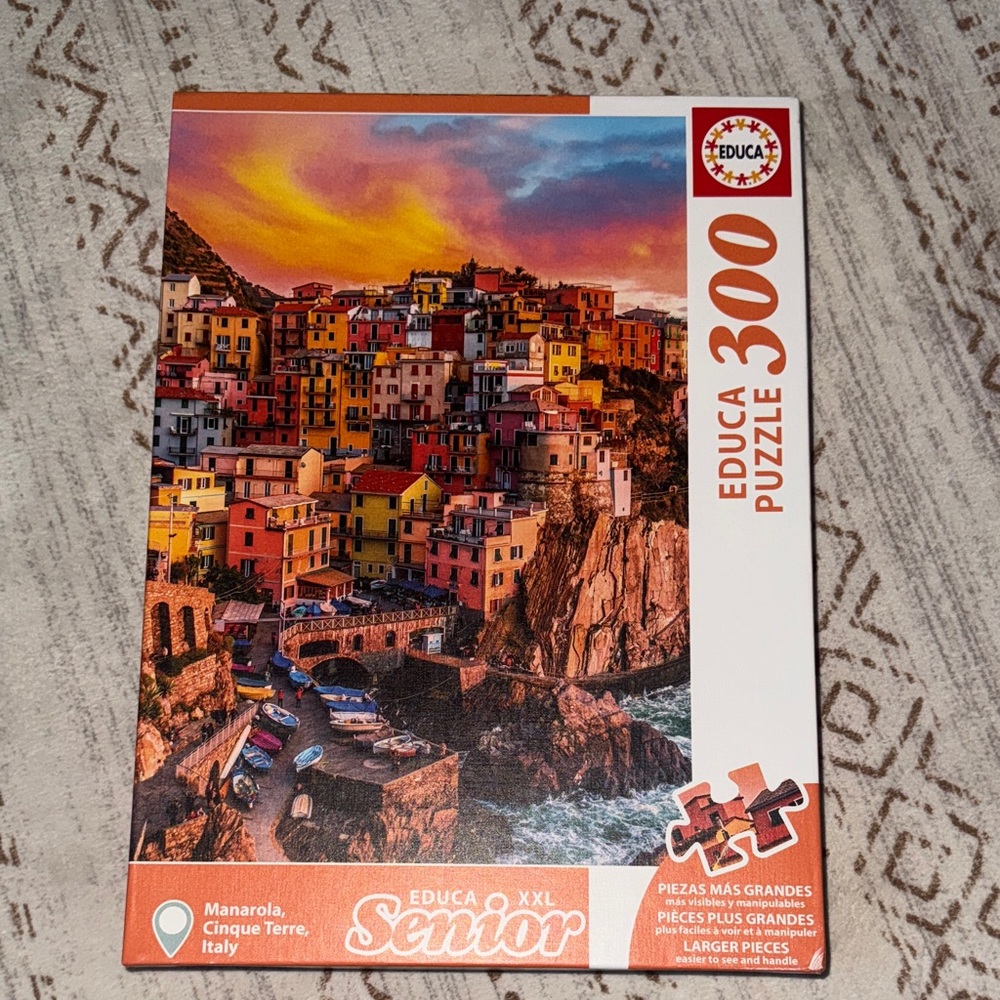 300-Piece Puzzle - Manarola, Cinque Terre, Italy
